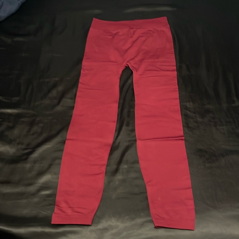 NWT red wine colored F&F leggings